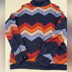 Cute zigzag stripe long sleeve